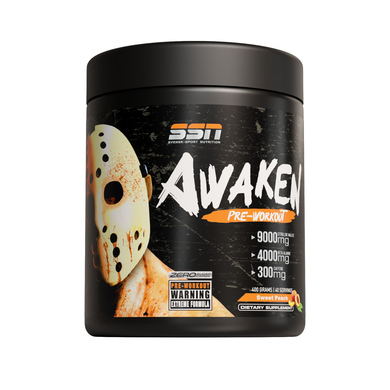 Awaken PWO, 400g - Svensk Sport Nutrition