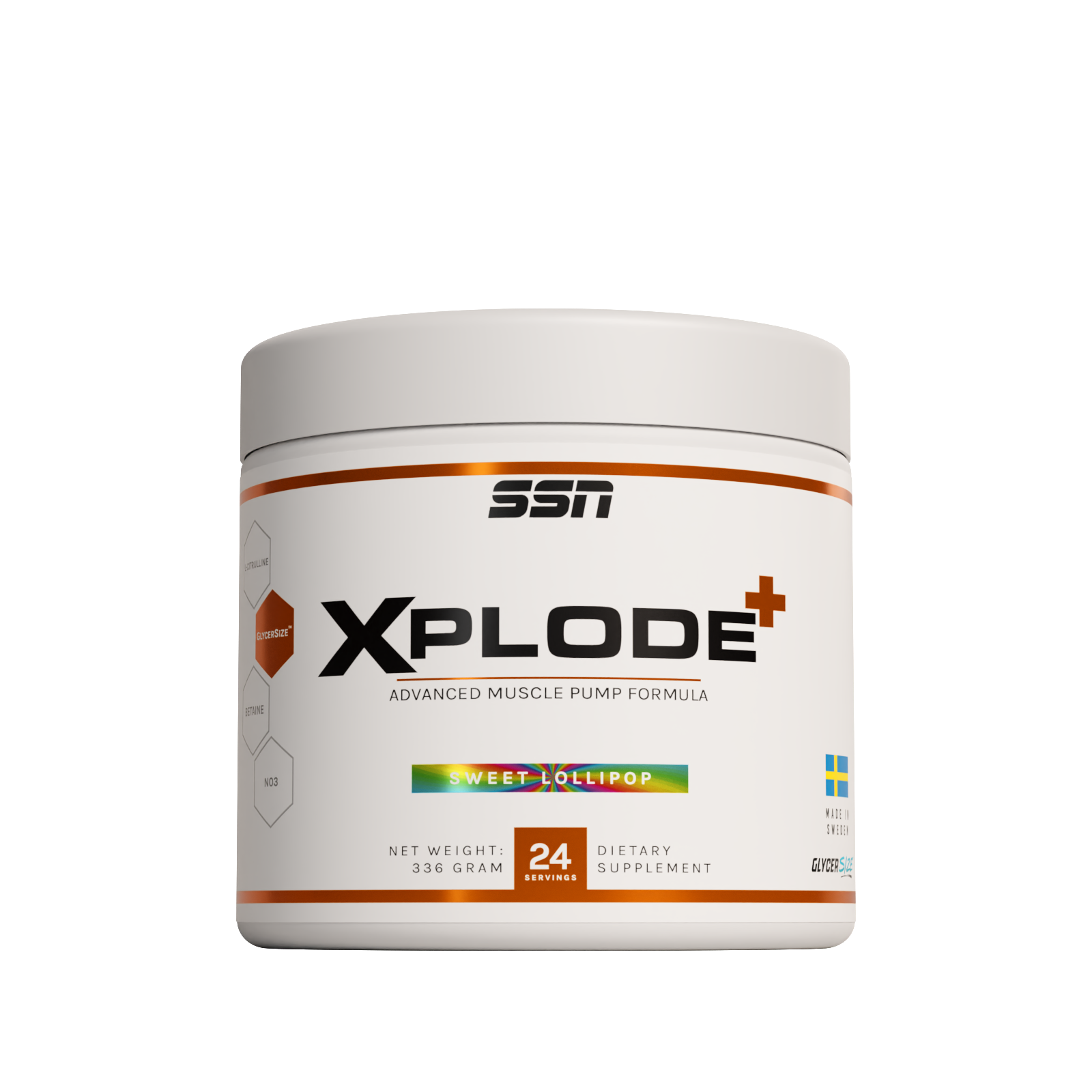 Xplode+, 336g - Svensk Sport Nutrition