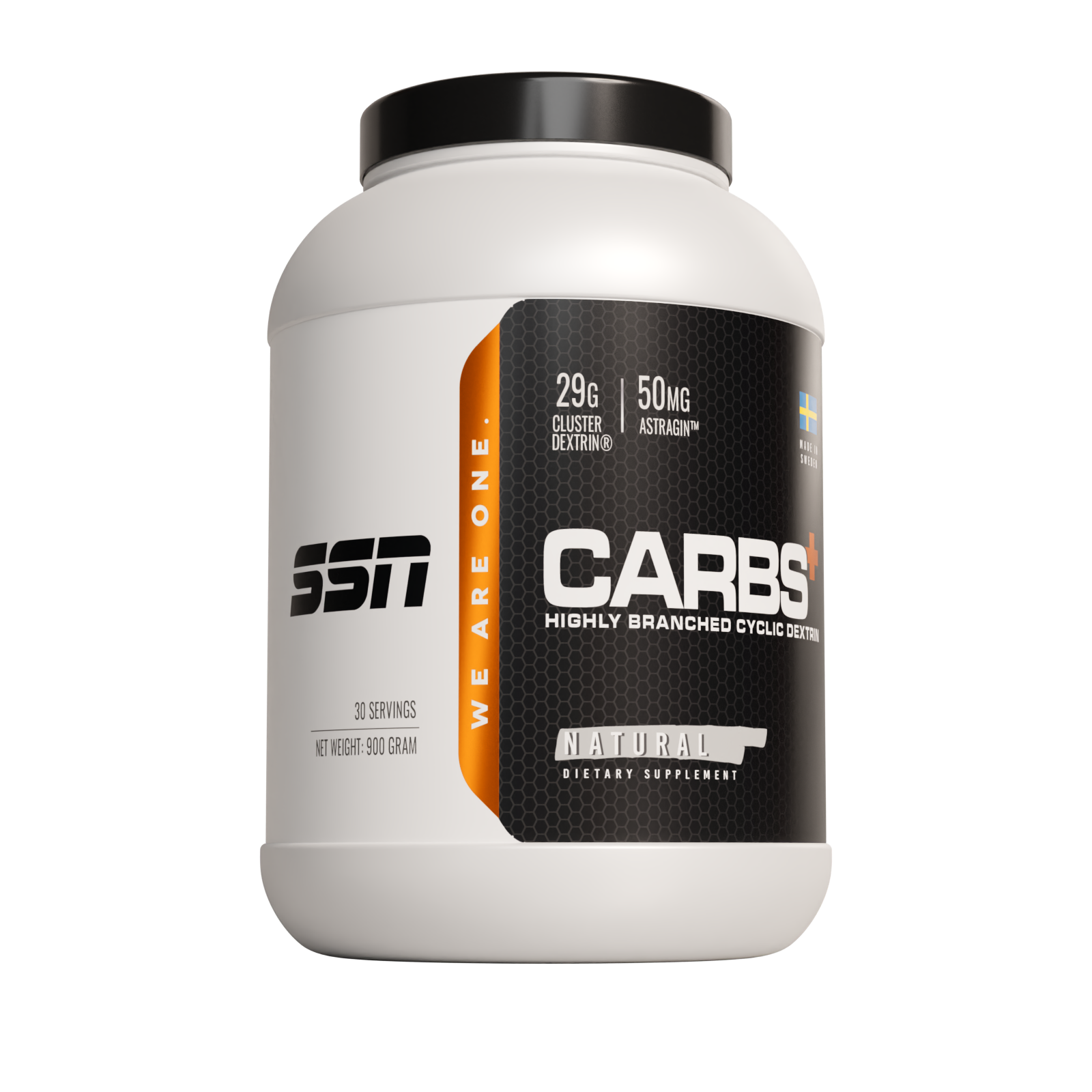 Carbs+ - Cluster Dextrin®, 900g - Svensk Sport Nutrition