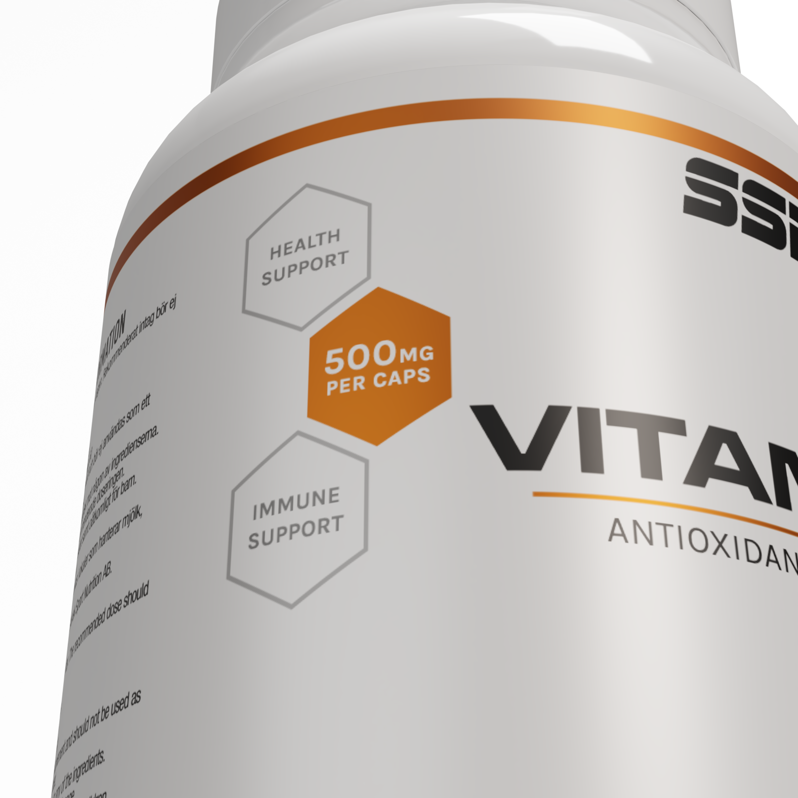 Vitamin C, 60 caps - Svensk Sport Nutrition