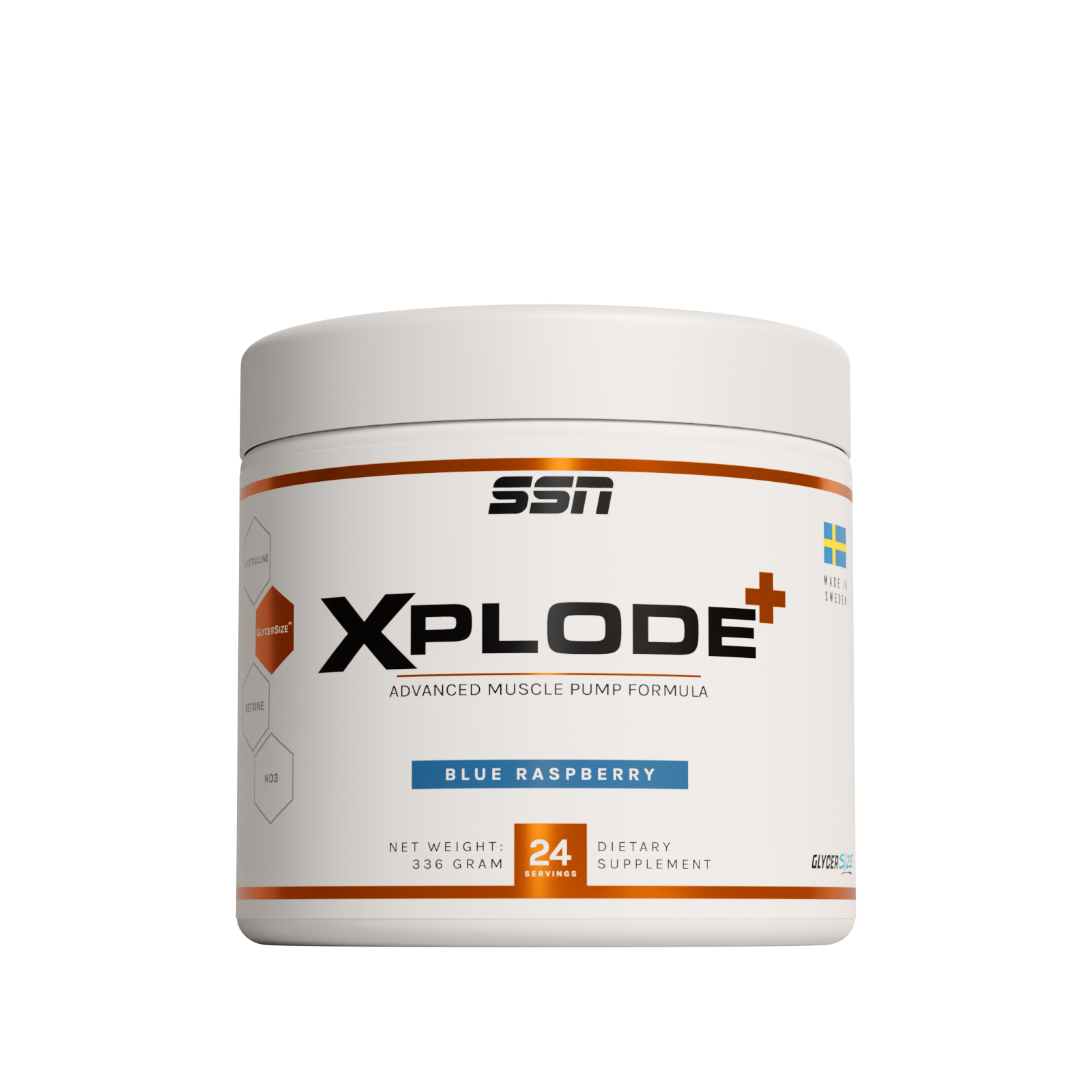 Xplode+, 336g - Svensk Sport Nutrition